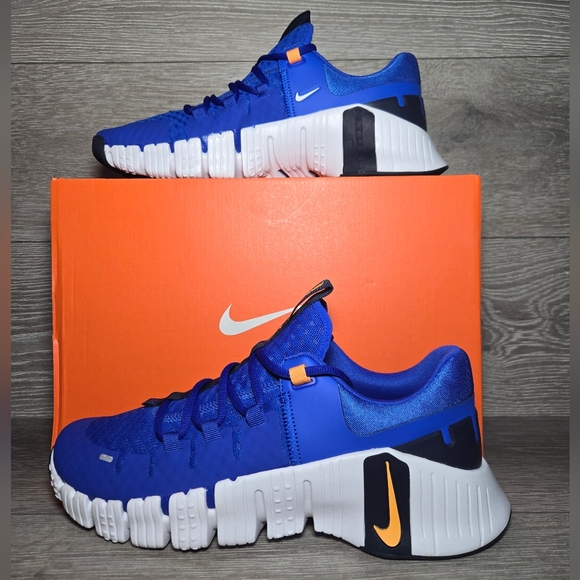 Nike Free Metcon 5 Racer Blue / Sundial - White DV3949-400 NEW Men's Sizes